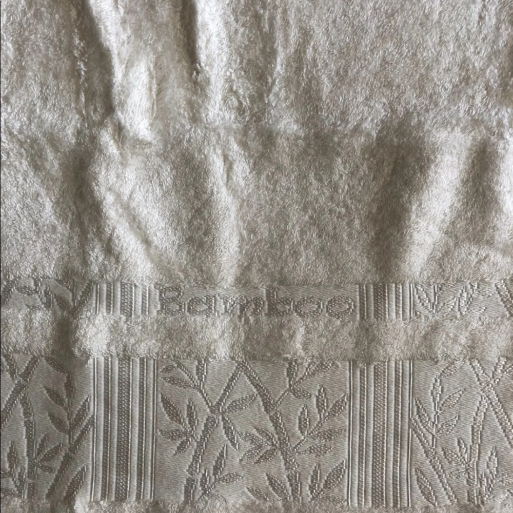 %100 Bambu hand towel
